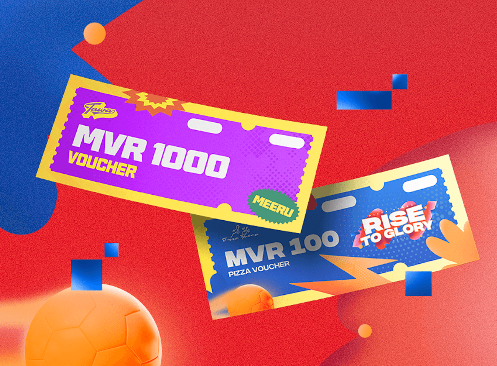 Grand prize vouchers